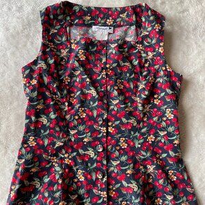 Antonelle vintage French cherry vest
